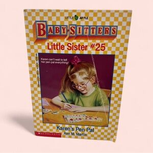 1992 Scholastic Children’s Paperback Baby Sitters Club Book #25 Ann M. Martin